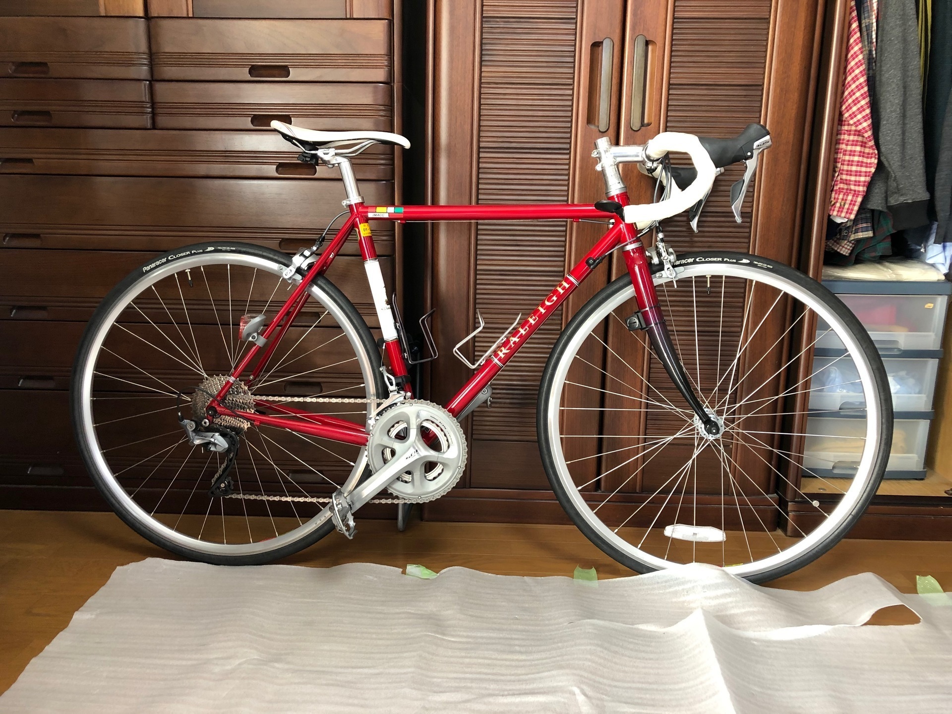 激安の ラレーCRF bar fuka's ホイールアップグレード: 自転車本体